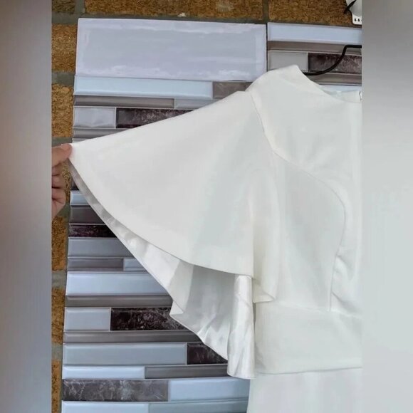 LAN TING BRIDE OFFWHITE DRESS SMALL - Picture 2 of 9